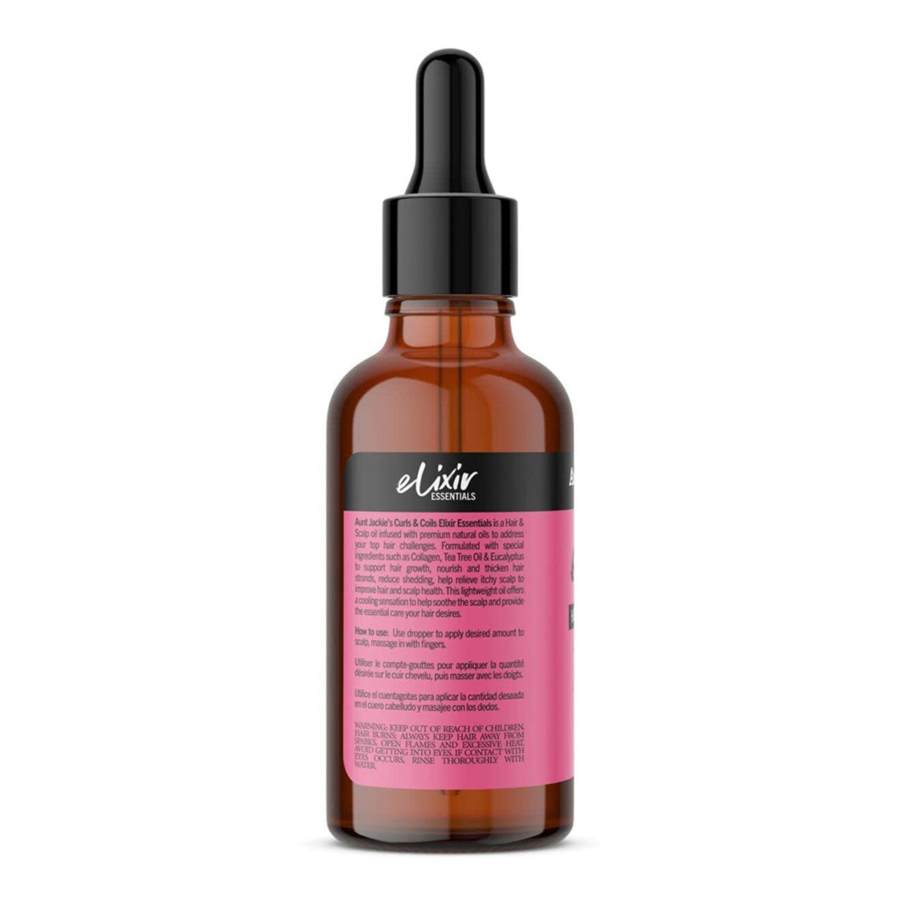 Aunt Jackies Curls & Coils Elixir Hair and Scalop Oil 2oz