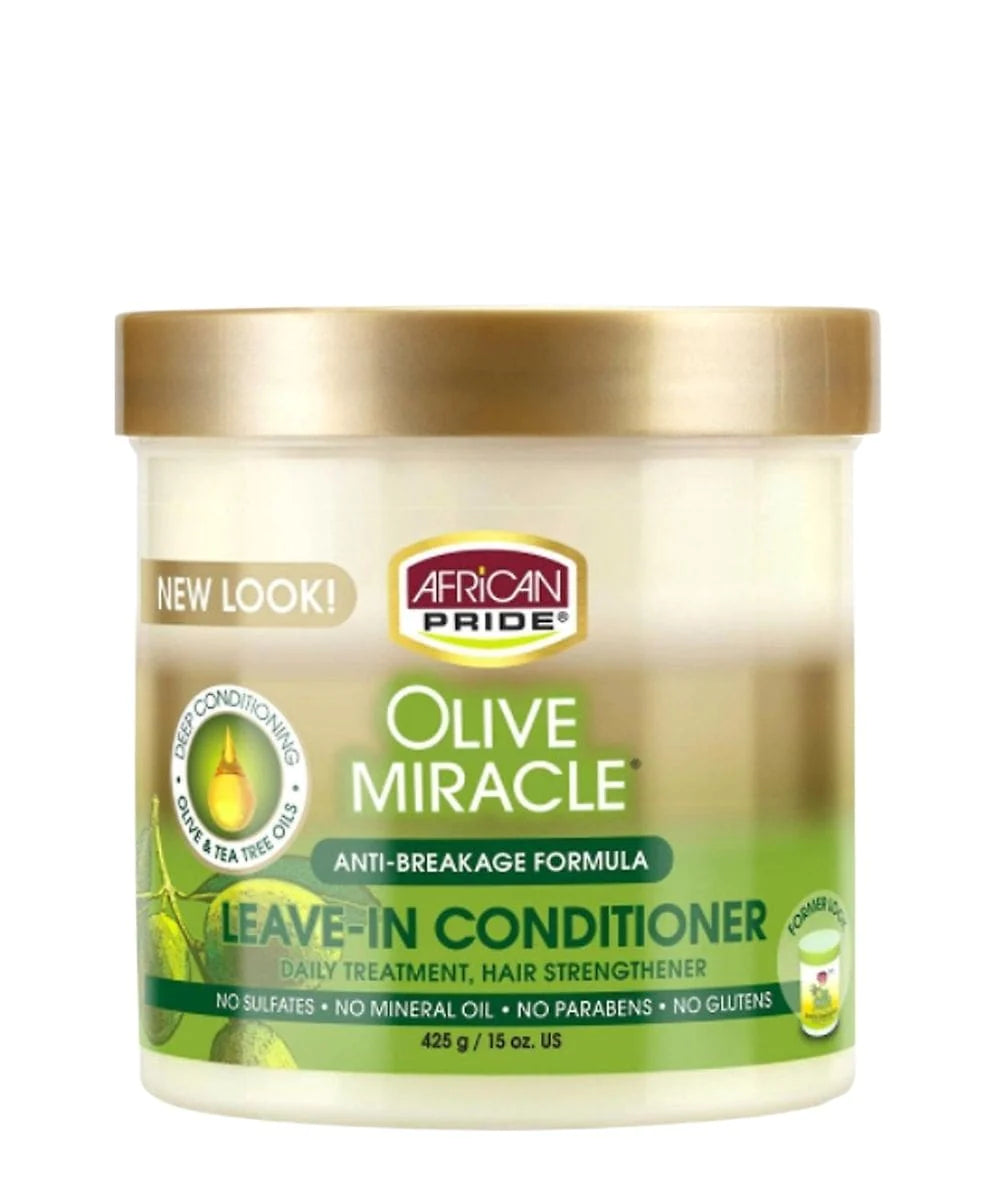 Olive Miracle Anti-Breakage Leave-In Balsam, 425g / 15oz