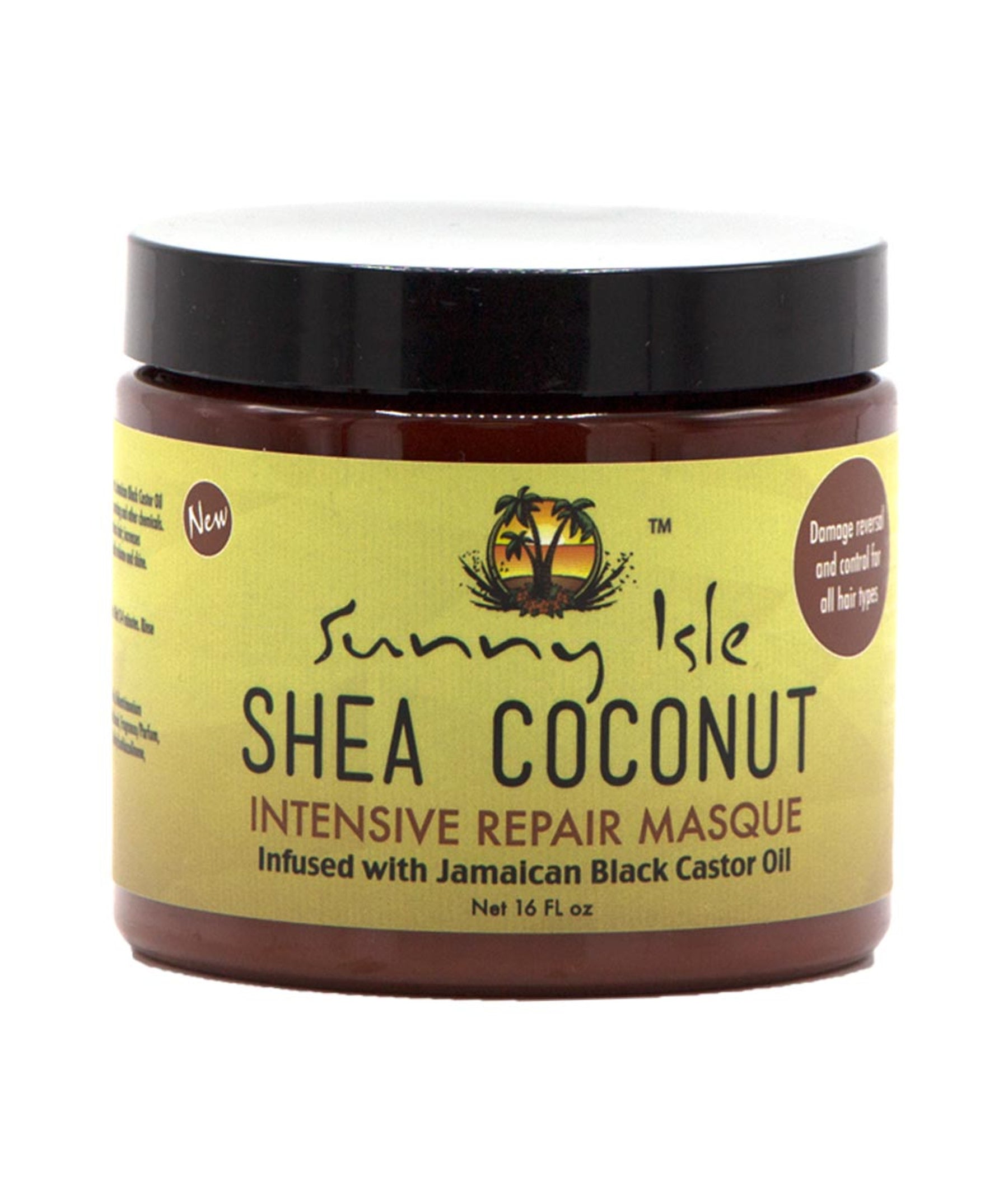 Sunny Isle Shea Coconut Intensive Repair Masque 16oz