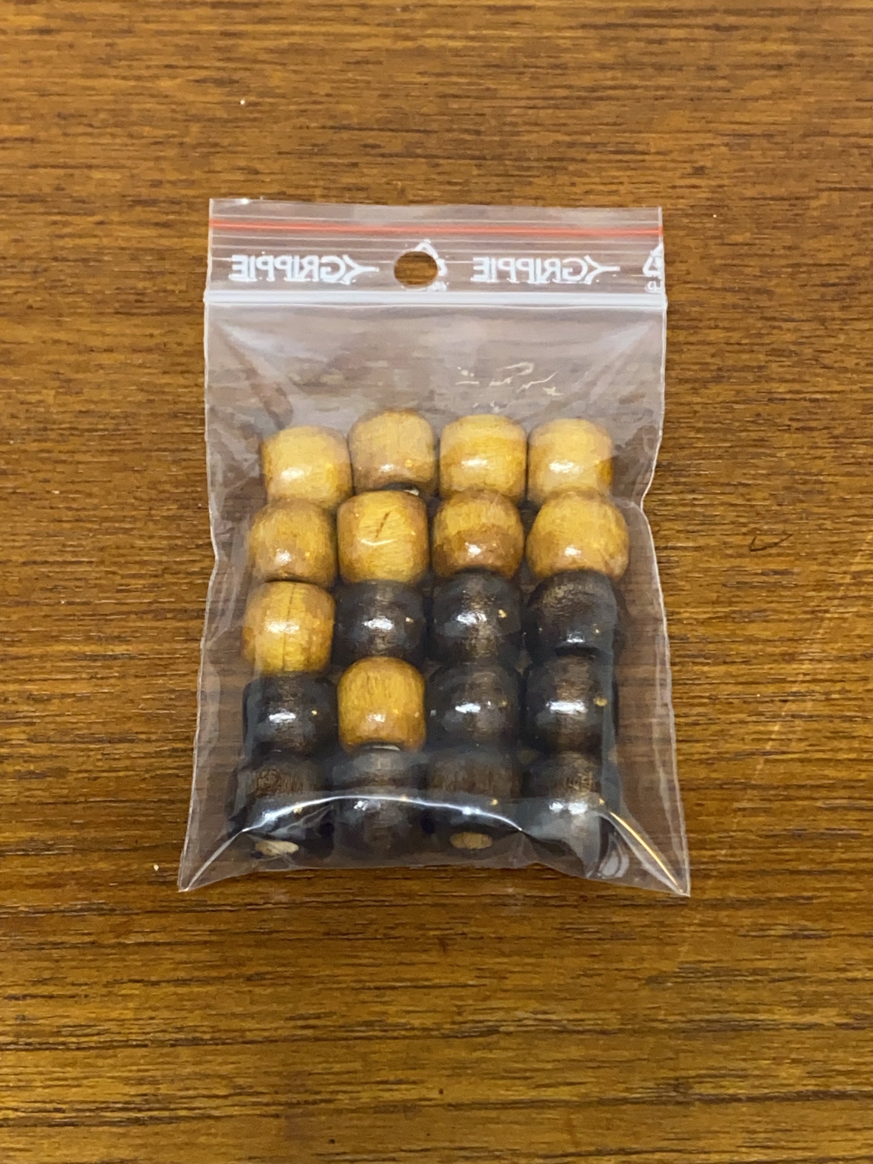 Wooden Hair Beads