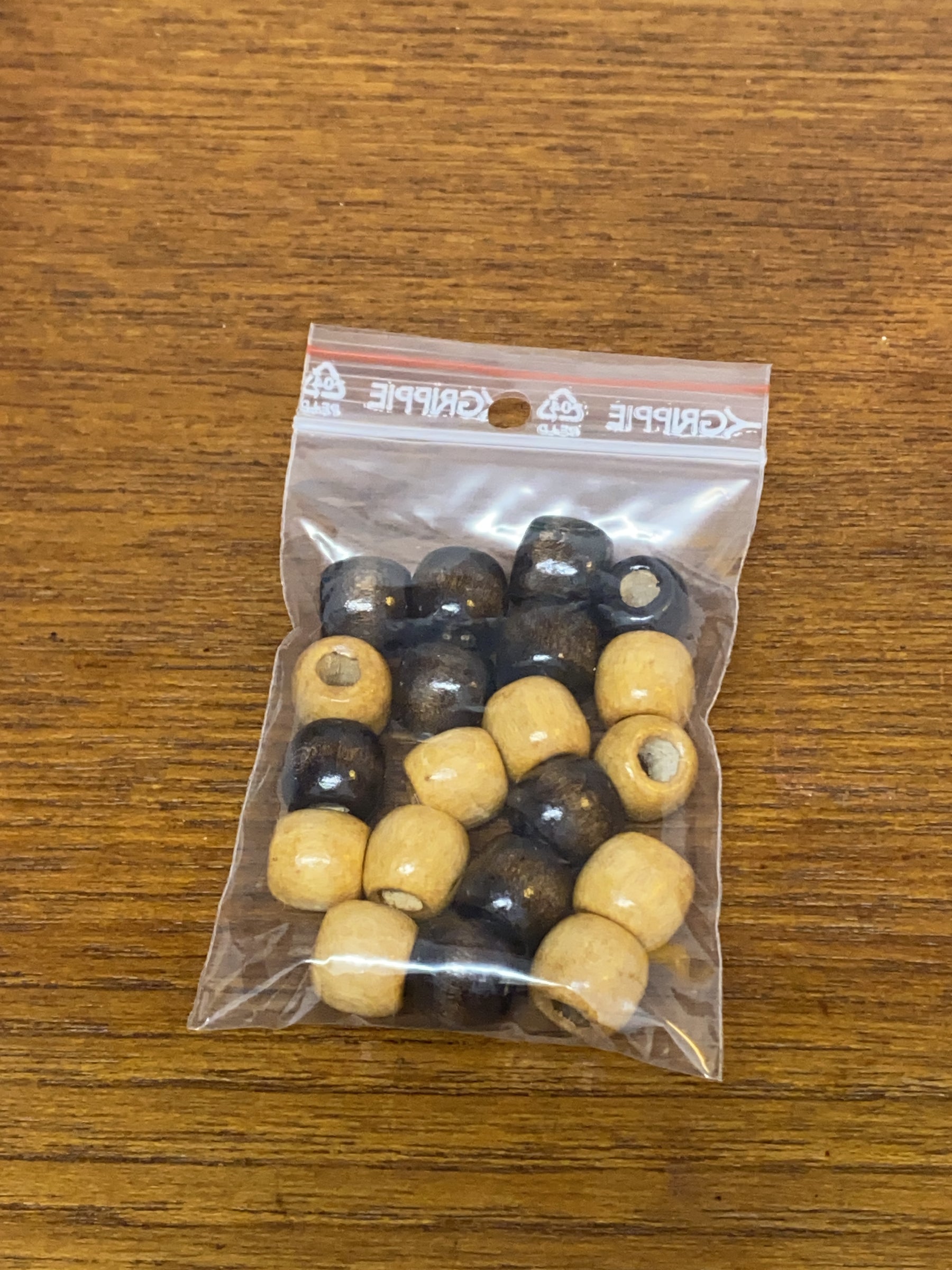 Wooden Hair Beads