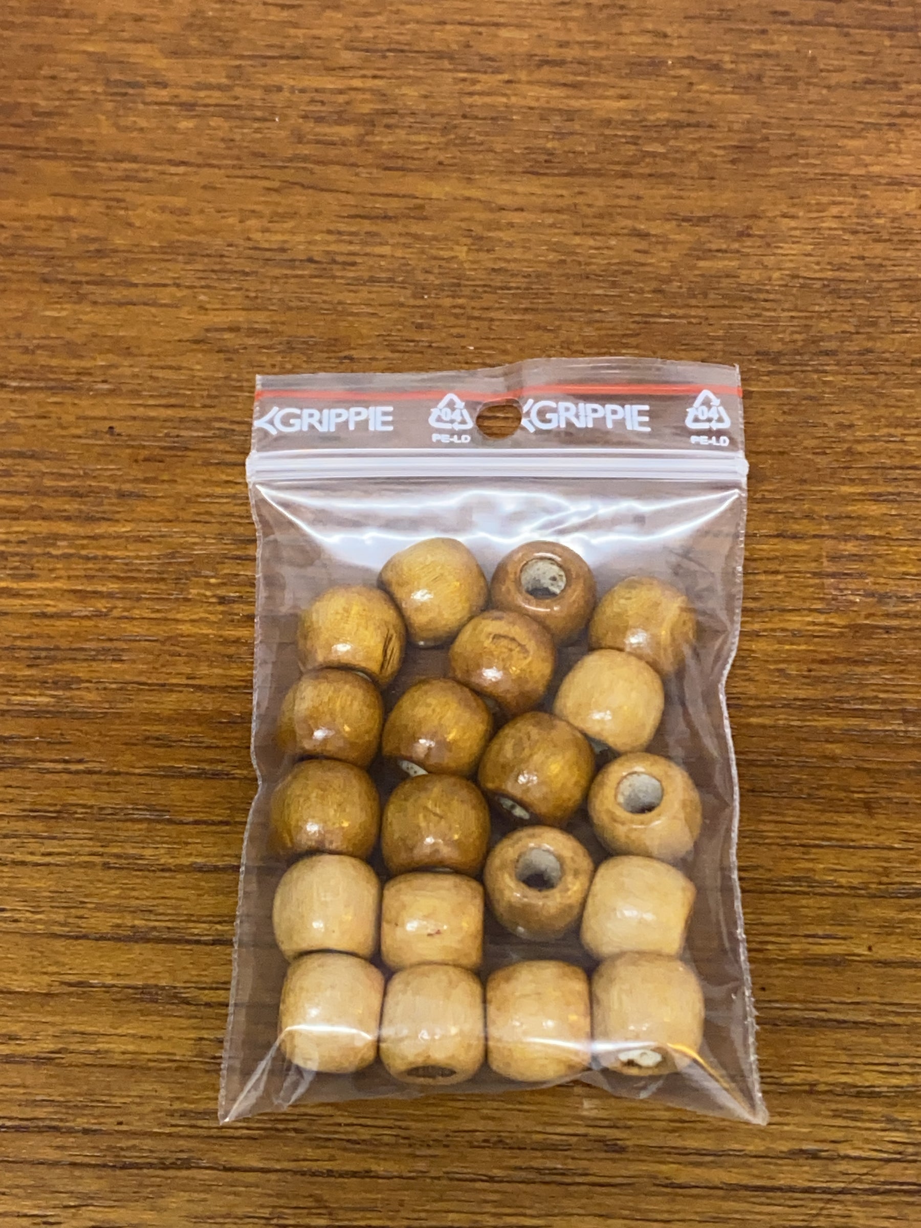 Wooden Hair Beads