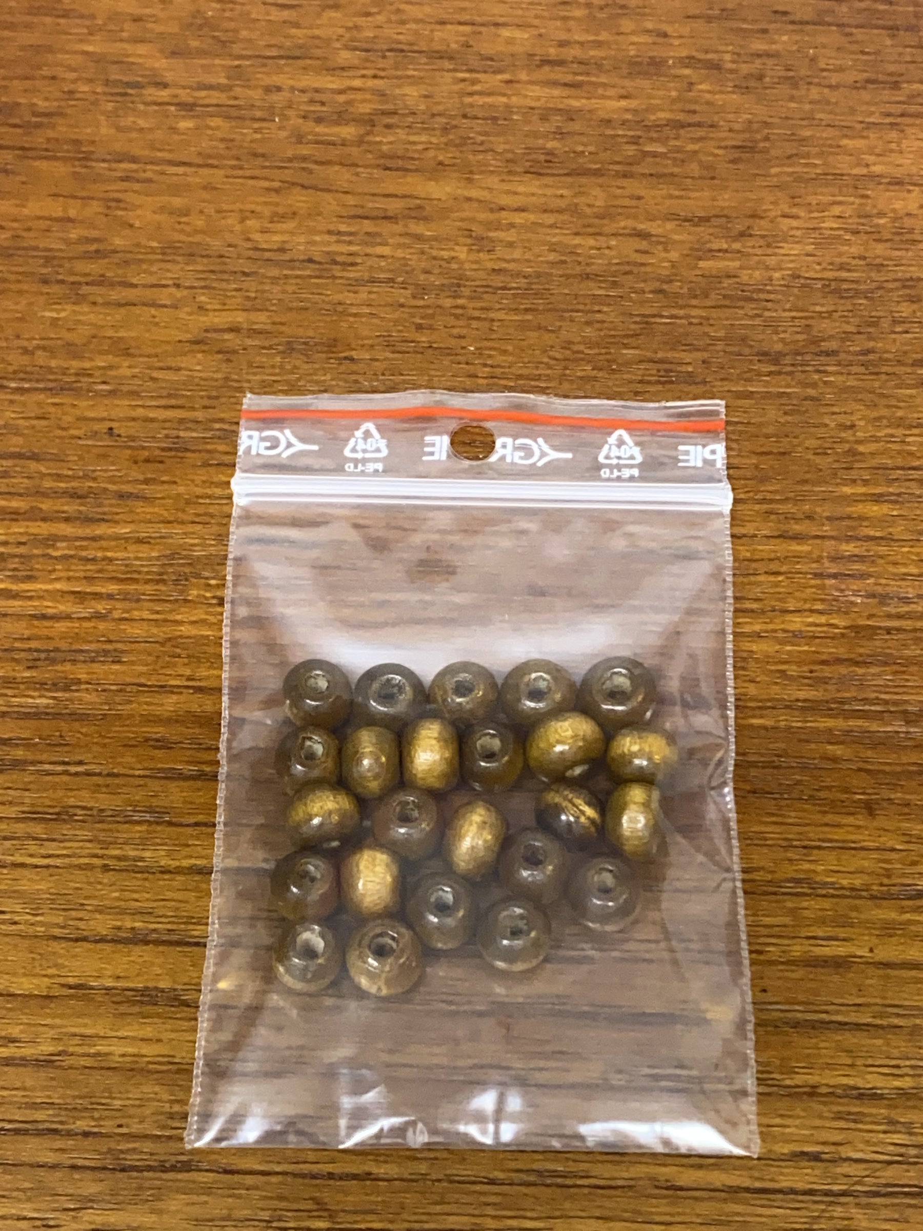 Wooden Hair Beads
