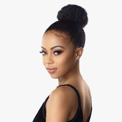 100% Syntetisk Afro Puff Ponytail Small