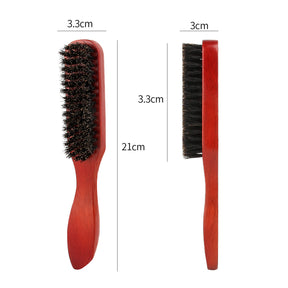 Lady Royal Boar Bristle Beard Oil Hair Brush