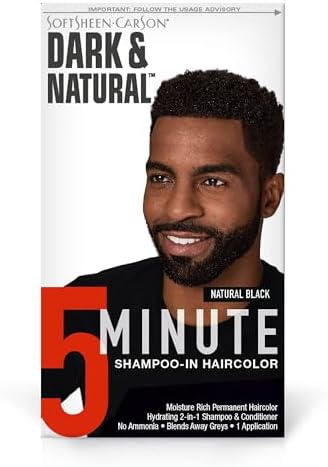 SoftSheen Carson, Dark & Natural, Permanent Mens Hair Color