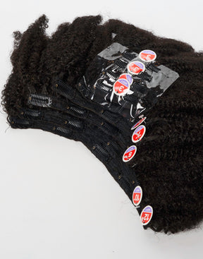 Big Beautiful Hair Clip-in - 4C Corkscrew Afro