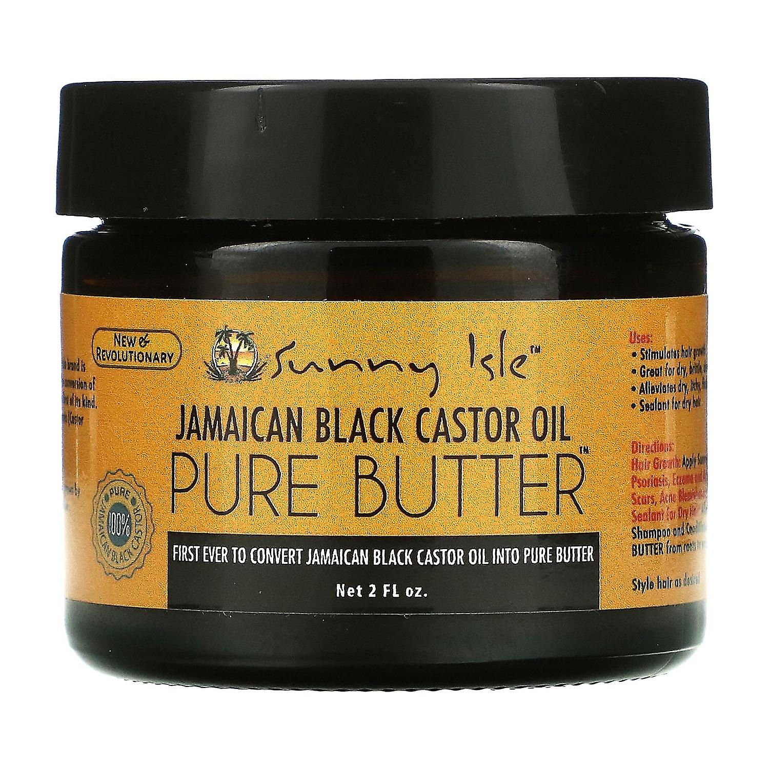 Sunny Isle Jamaican Black Castor Oil Pure Butter 4oz