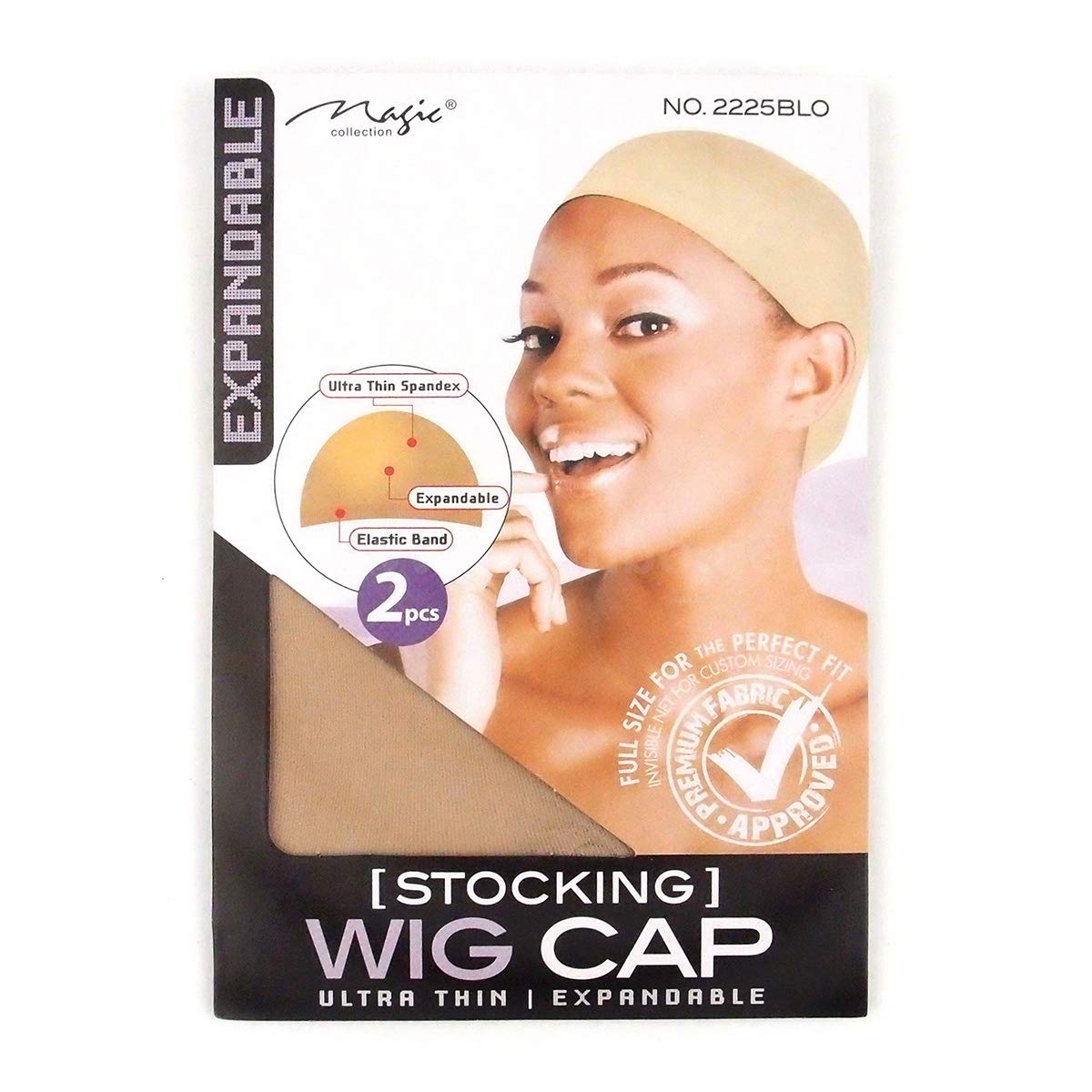 Stocking Wig Cap 2pcs
