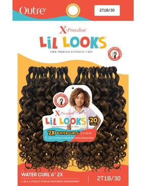 Outre X-Pression Lil Looks - Water Curl 6"