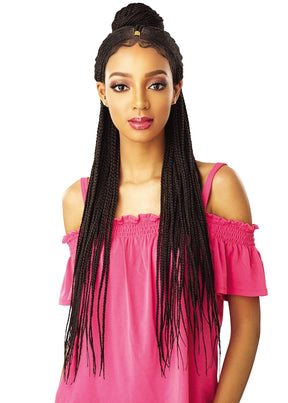 Cloud 9 Braided Lace Wig - Fulani Cornrow