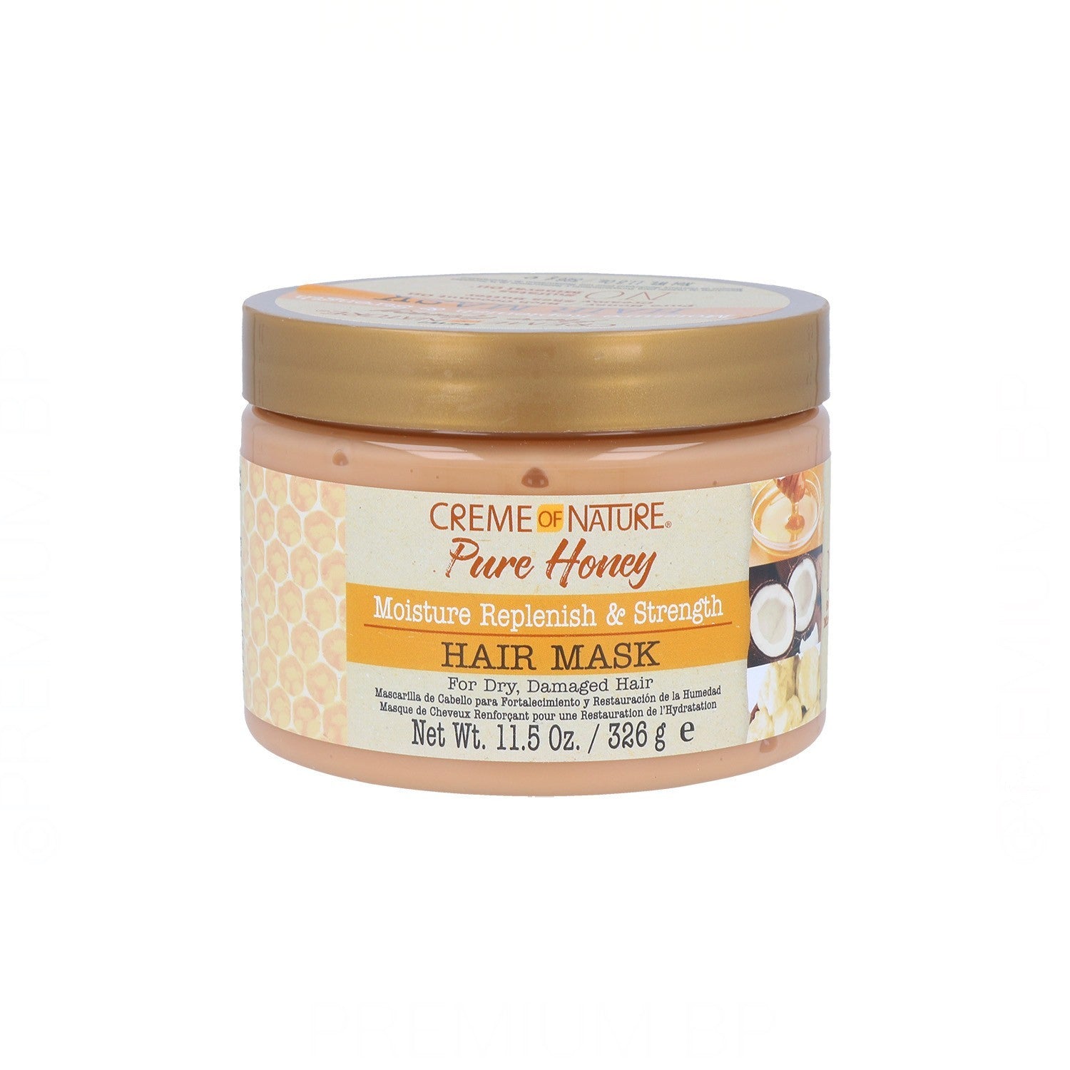 Creme of Nature Pure Honey Moist Replenish & Strength Hair Mask, 326g/11,5oz