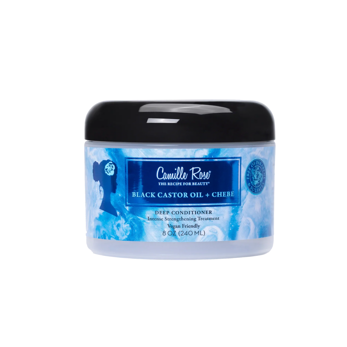 Camille Rose Black Castor Oil+Chebe Deep Conditioner 240ml/8oz