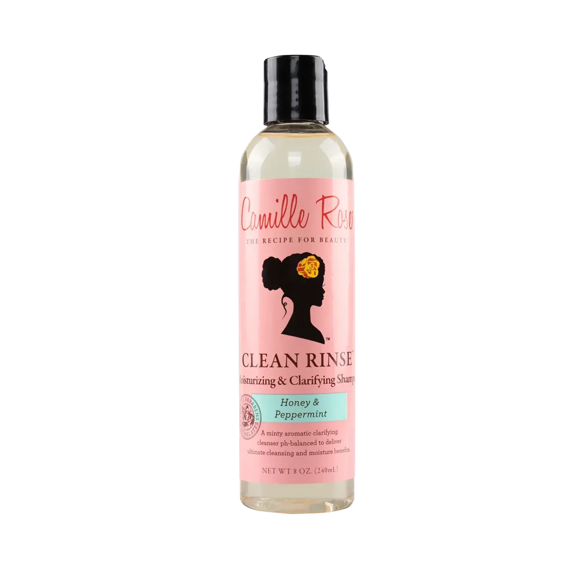 Camille Rose Clean Rinse Moisturizing & Clarifying Shampoo 240ml