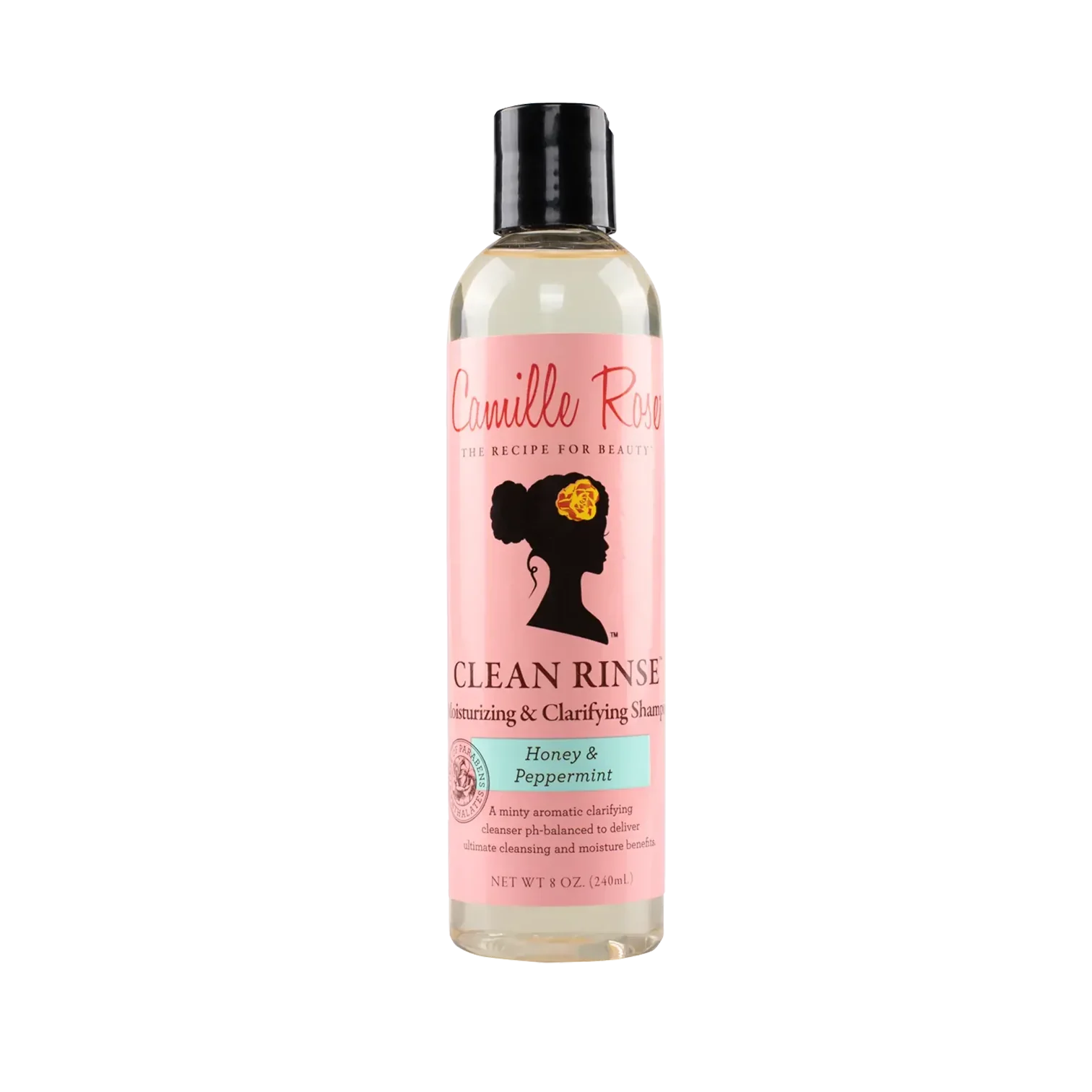 Camille Rose Clean Rinse Moisturizing & Clarifying Shampoo 8oz