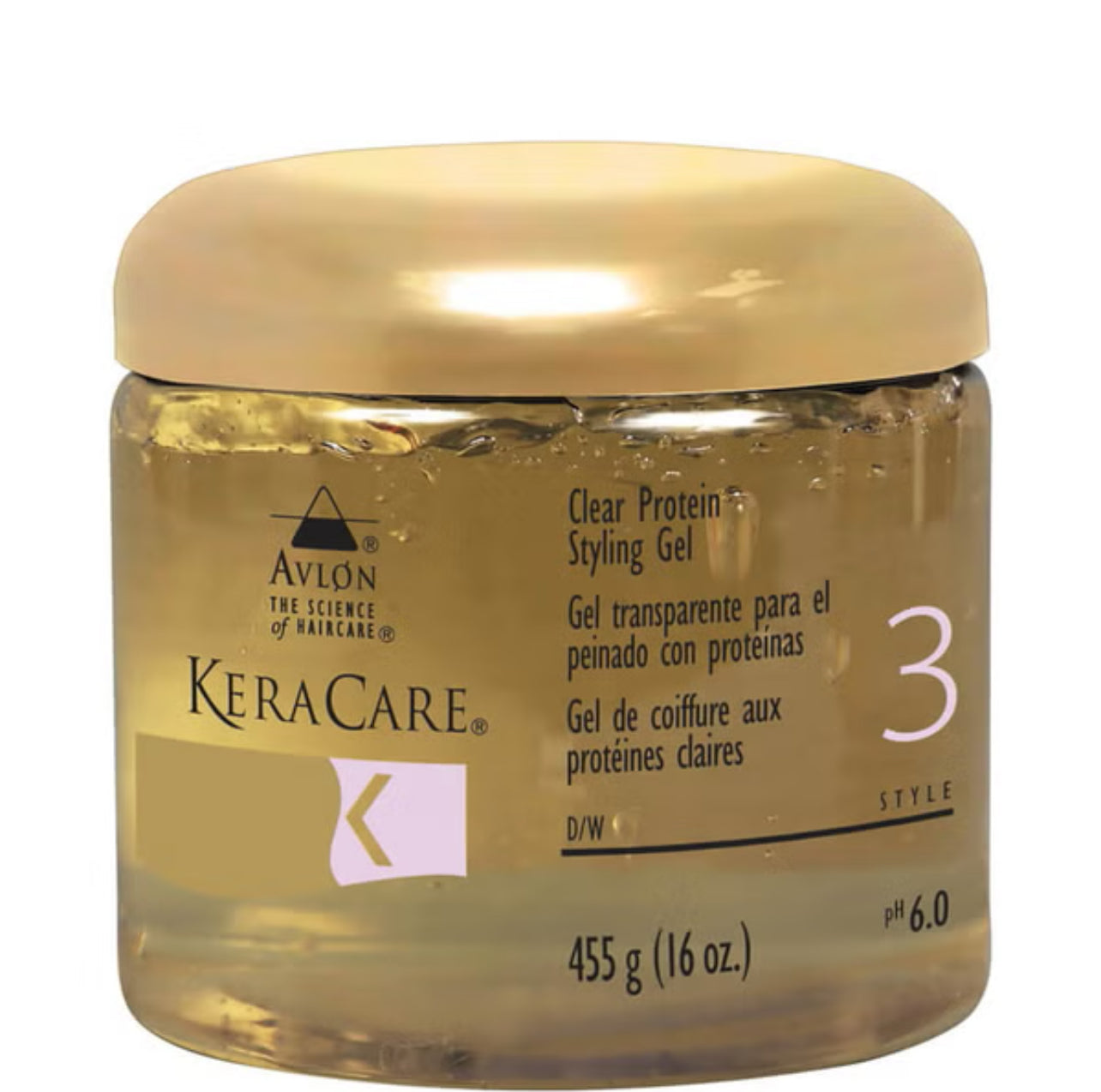 Kera Care Clear Protein Styling Gel 16oz