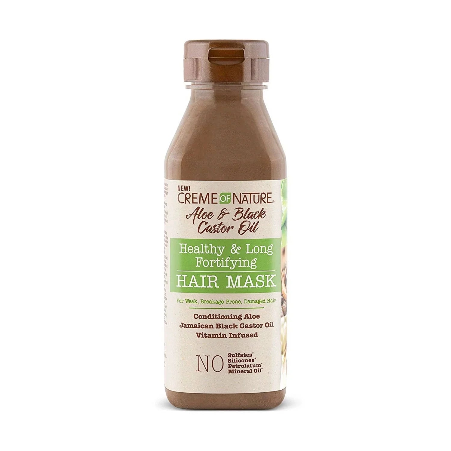Creme Of Nature Aloe & Black Castor Oil Fortifying Hair Mask