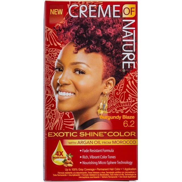 Creme Of Nature Exotic Shine Color Burgundy Blaze 6.2