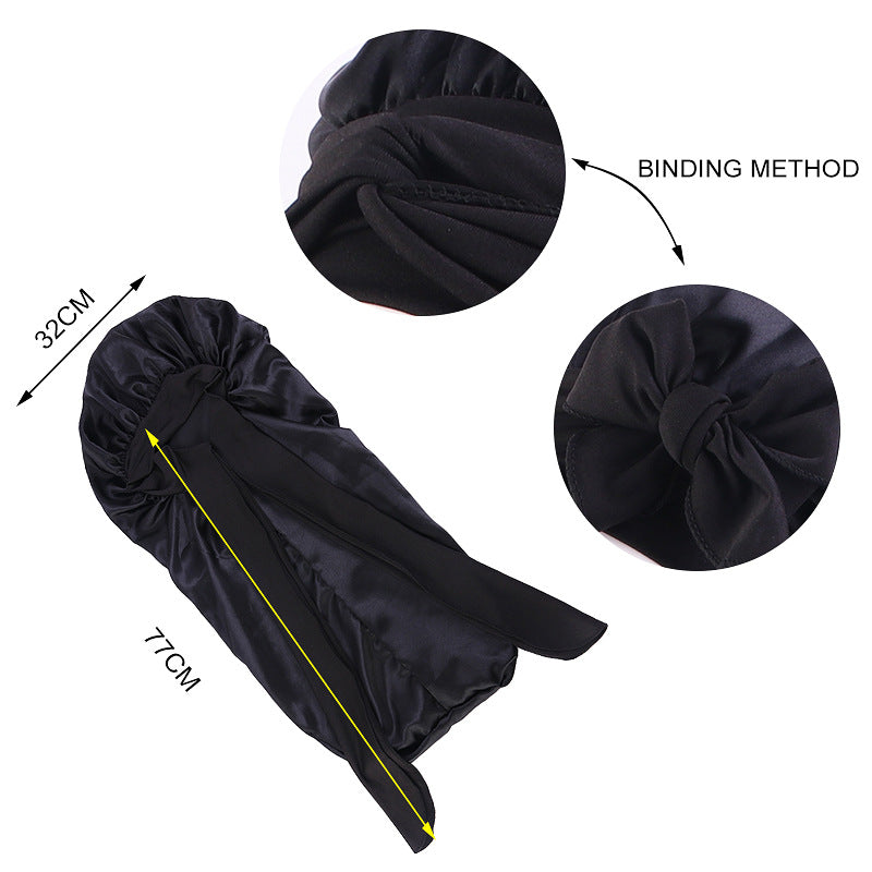 Lady Royal Bagging Satin Cap Long