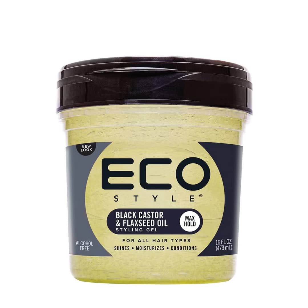 Eco Style Black Castor & Flaxseed Oil Styling Gel