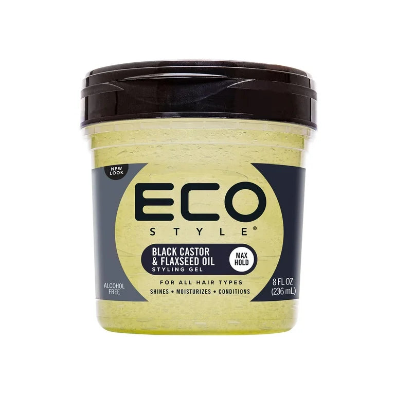 Eco Styler Black Castor & Flaxseed Oil Styling Gel