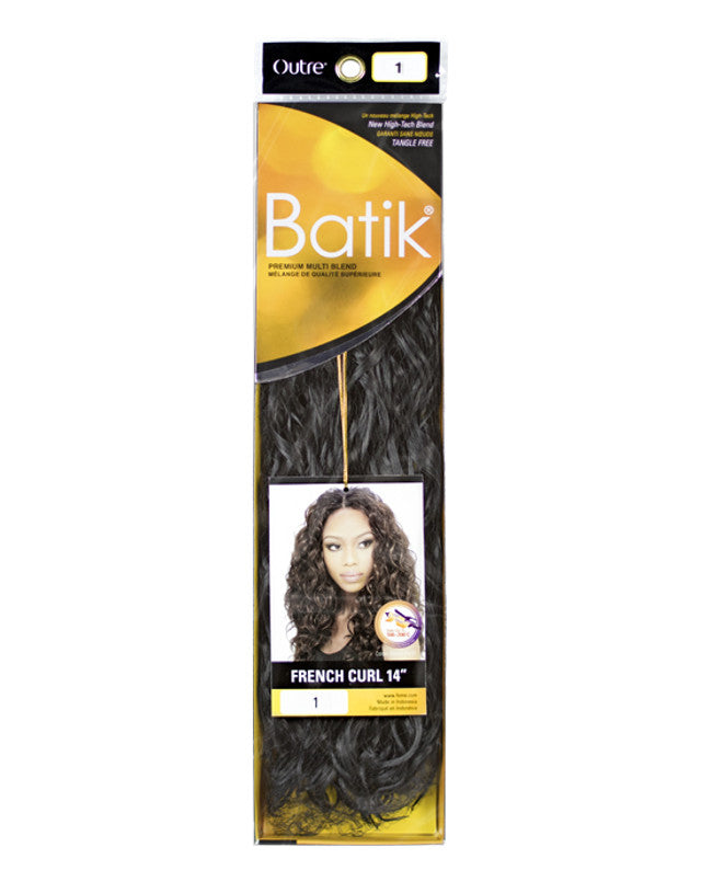 Batik - French Curl Wvg 14"