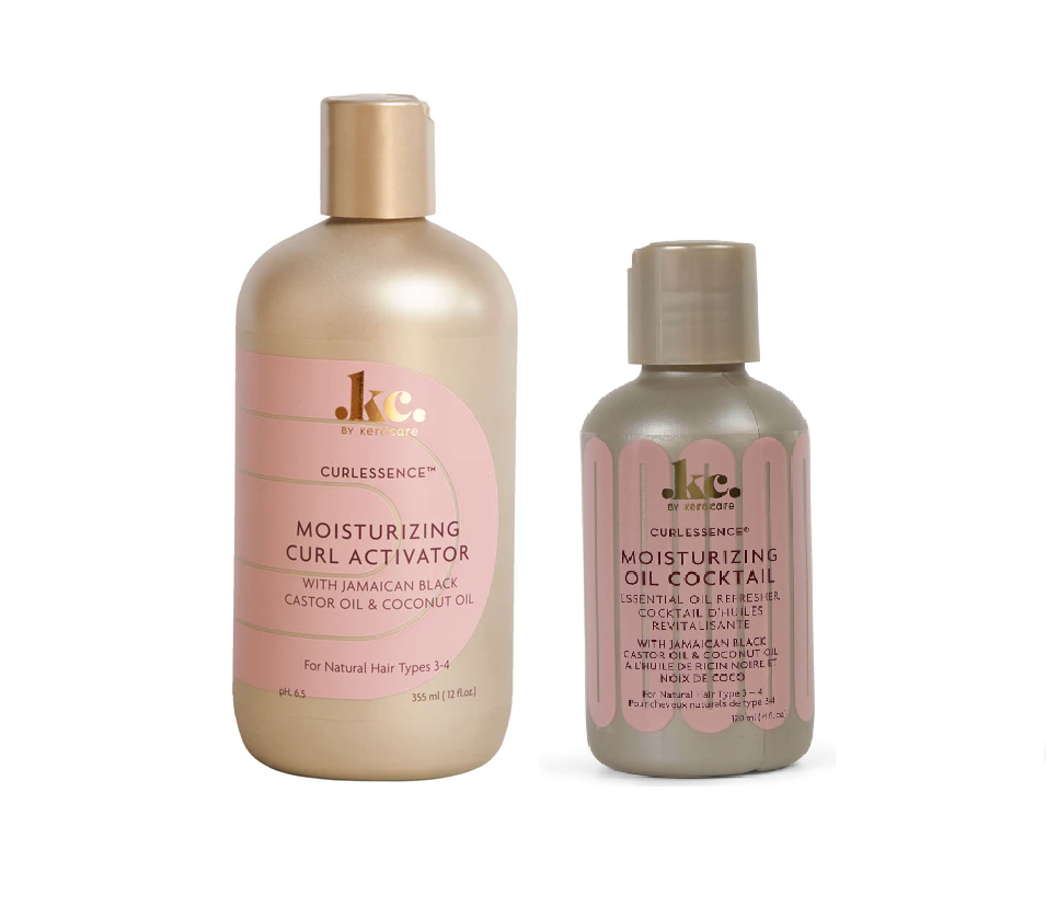 KC Curlessence Moisturizing Activator & Oil Bundle