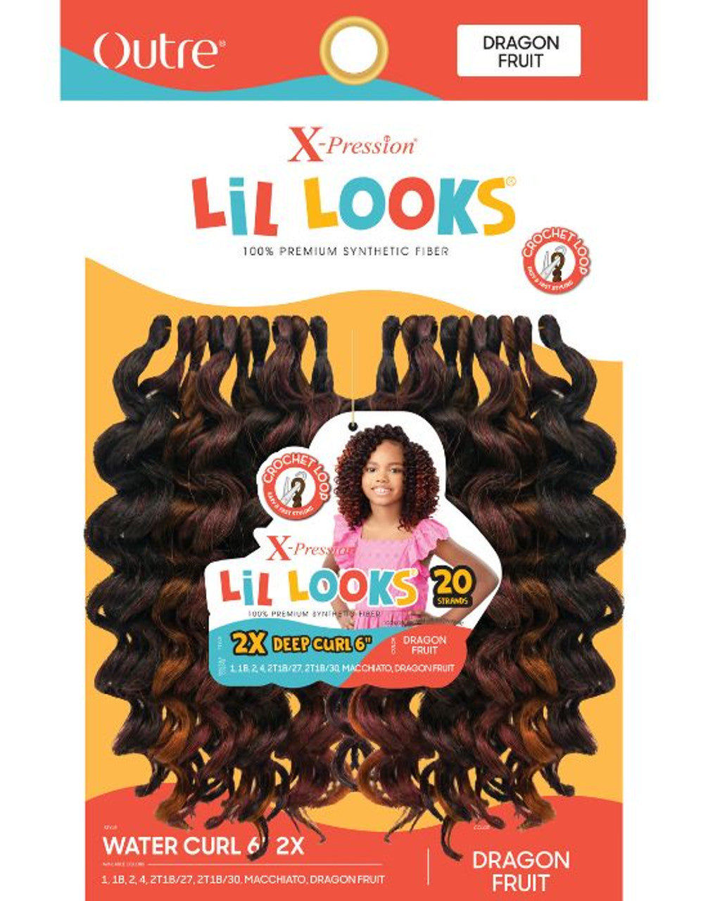 Outre X-Pression Lil Looks - Deep Curl 6"