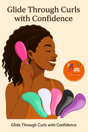 Lady Royal Detangling Massage Hair Brush (TT Comb)