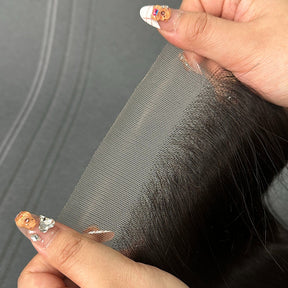 Lady Royal Virgin Human Hair Transparent HD Lace Closures