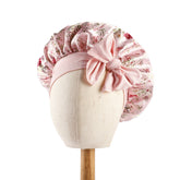 Lady Royal Satin Baby Bonnet with Bowknot Tie