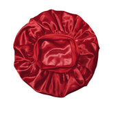 Lady Royal Kids' Satin Sleep Bonnet with Wide Band