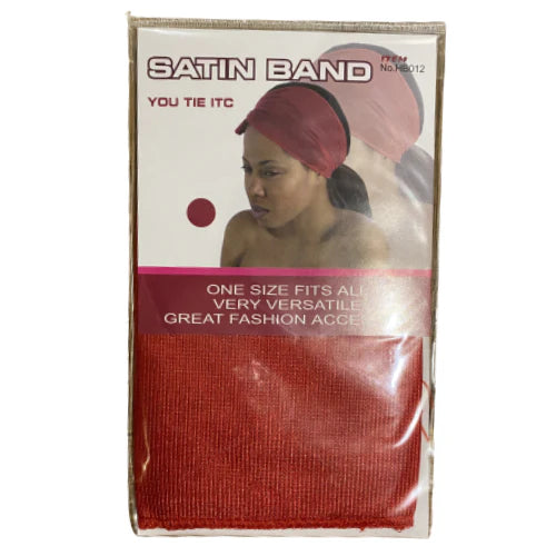 Satin Headband One Size Fits All