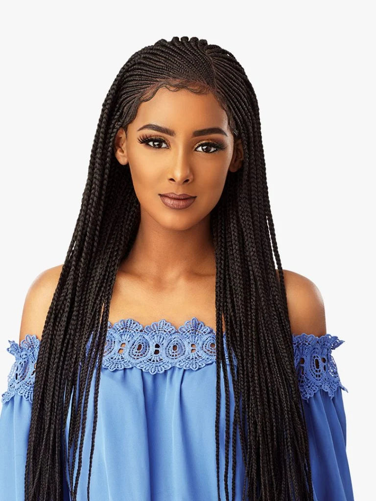 Cloud 9 Braided Lace Wig - Side Part Cornrow