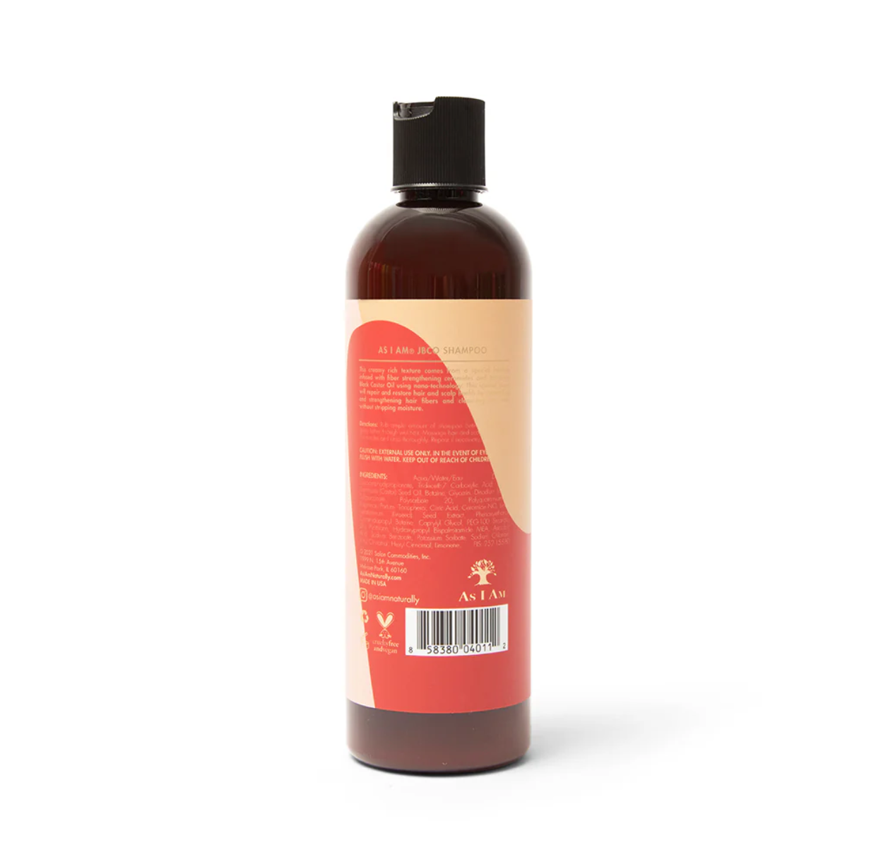 As I Am Restore & Repair Jamaican Black Castor Oil Shampoo 12oz