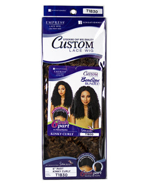 Lace Front Edge Wig 6" Kinky Curly Natural Hair Line