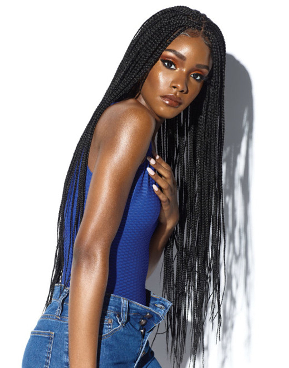 Cloud 9 Braided Lace Wig - Ruwa Box Braid