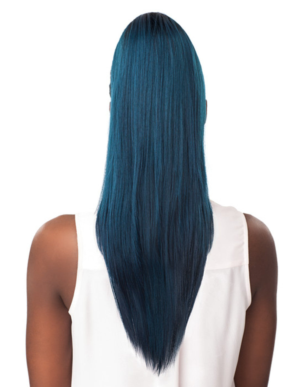 100% Heat-Safe Fibre Instant Pony Simply Straight 24"