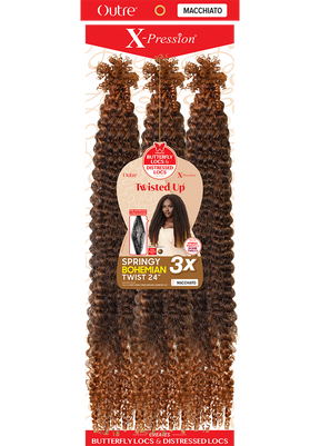 Outre X-Pression Twisted Up - Springy Bohemian Twist 16"/24"