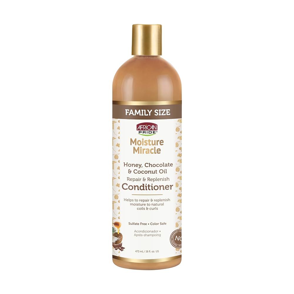 Moisture Miracle Honey, Chocolate & Coconut Oil Conditioner, 16oz