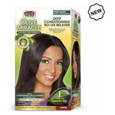 African Pride Olive Miracle Deep Conditioning No-Lye Relaxer Super