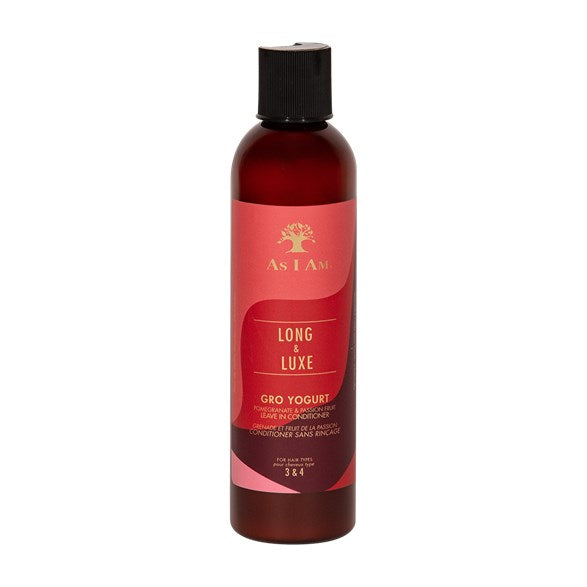 As I Am Long & Luxe GroYogurt Leave-In Conditioner 8oz