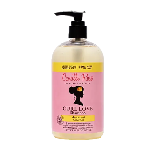 Camille Rose Curl Love Shampoo with Avocado and Olive Oil 16oz
