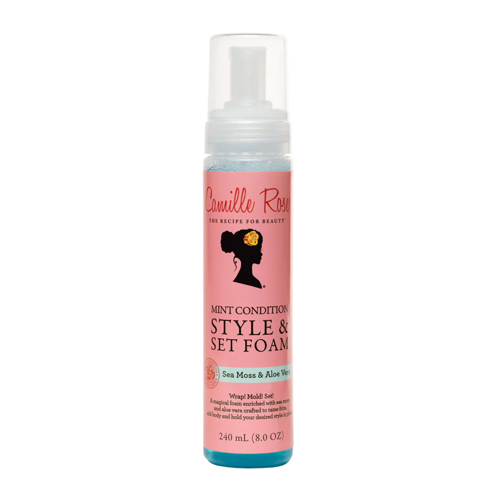 Camille Rose Mint Conditioner Style & Set Foam 8oz