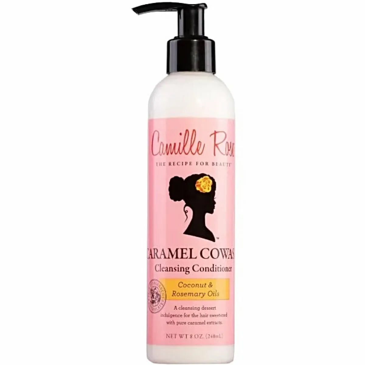 Camille Rose Caramel Cowash Cleansing Conditioner 8OZ