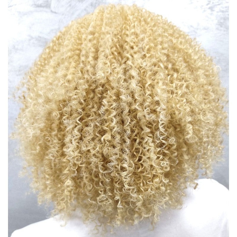 100% Premium Syntetisk Fiber Contoured Curls
