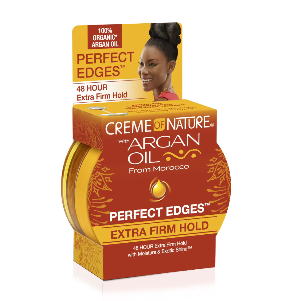 Creme Of Nature Argan Oil Perfect Edges Extra Hold 2.25oz
