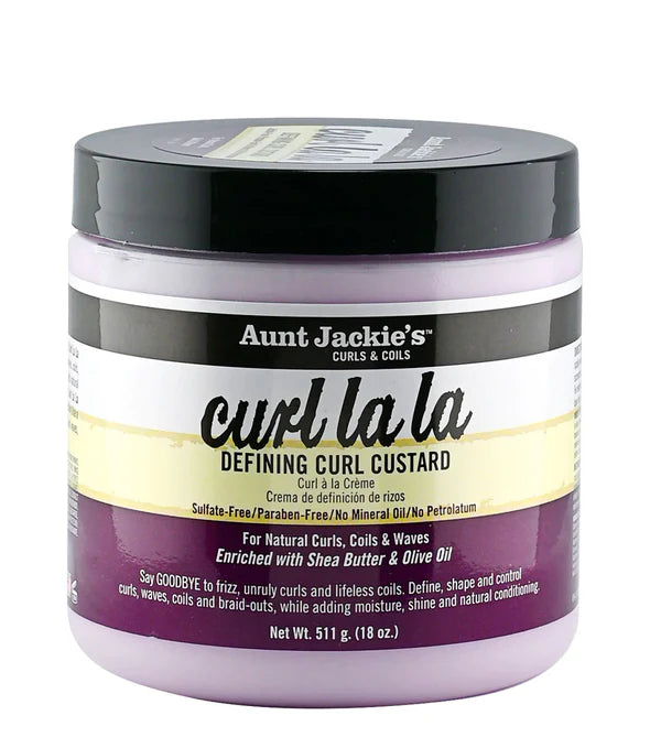 Aunt Jackie's Curl La La Defining Curl Custard 15oz