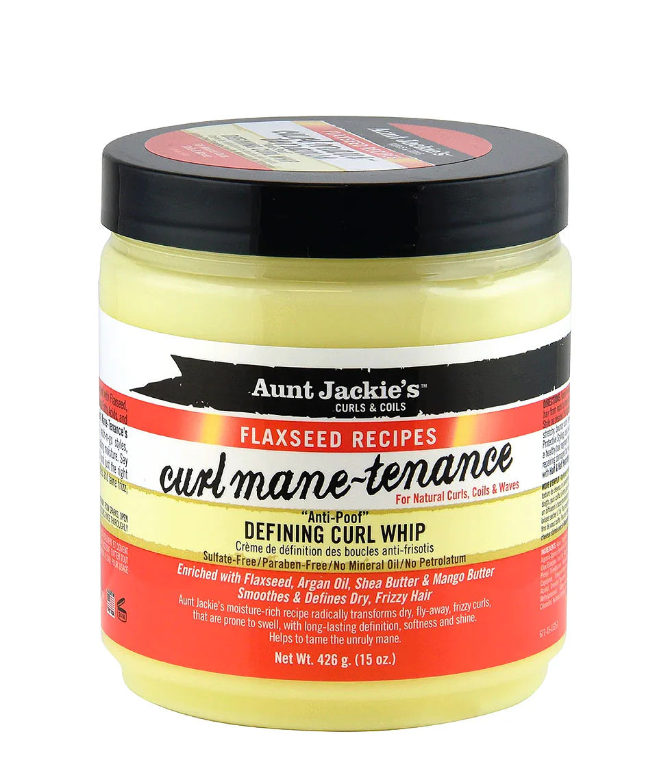 Aunt Jackie's Curl Mane-Tenance Defining Curl Whip 15oz