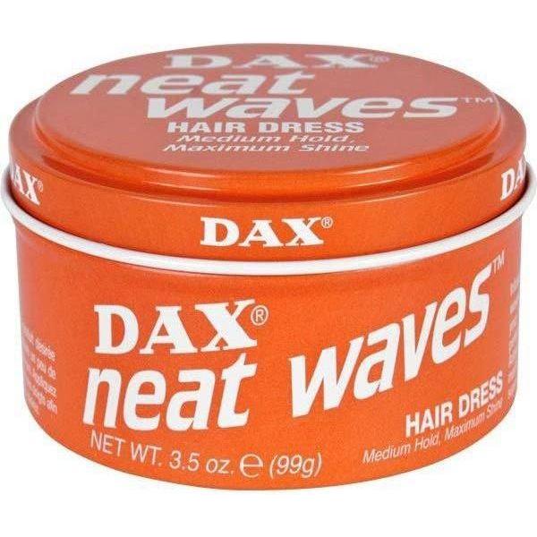 Dax Neat Waves Hair Dress Medium Hold Maximum Shine 3.5 oz